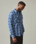 Unisex Redwood Fleece Overshirt - Geo Print